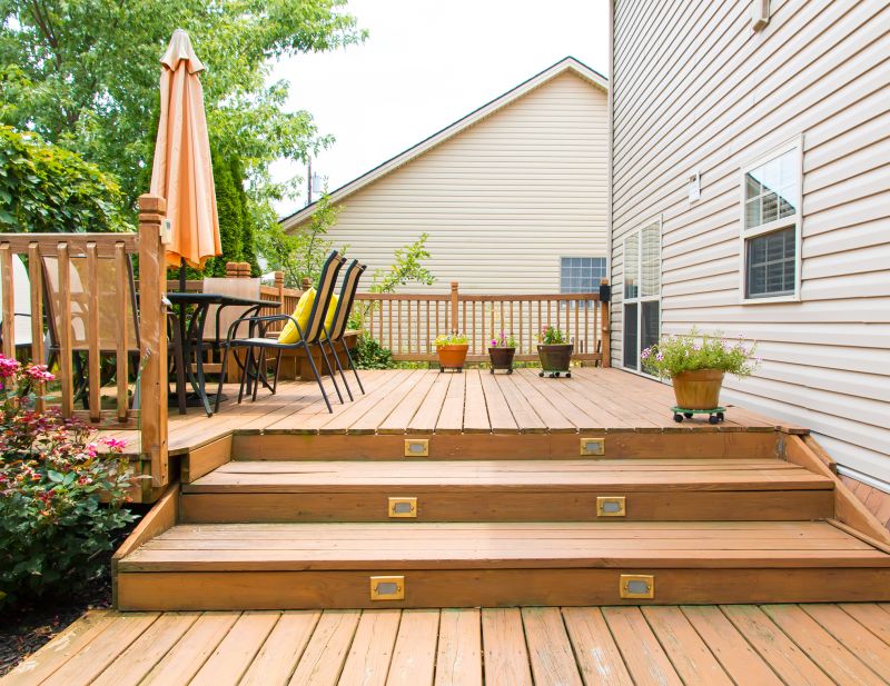 Finished Deck with Seating